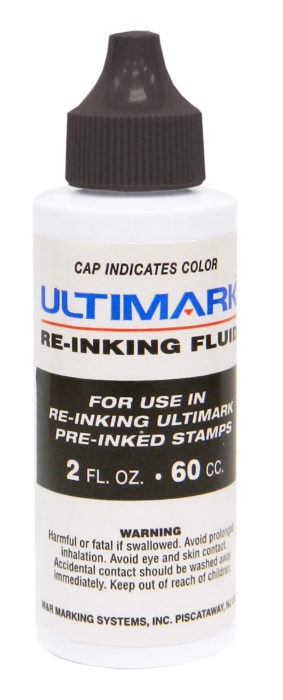 Ultimark Refill Ink 2 oz, Black